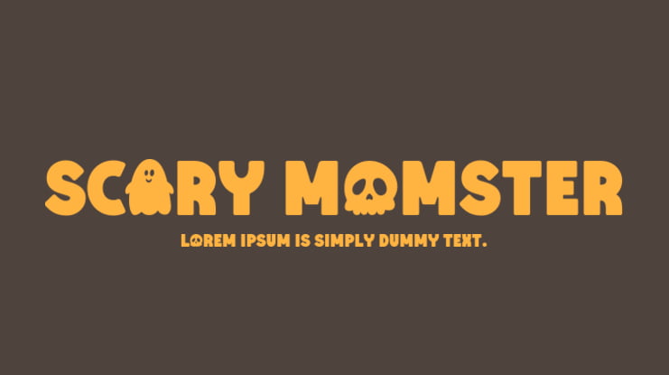 Scary Momster Font