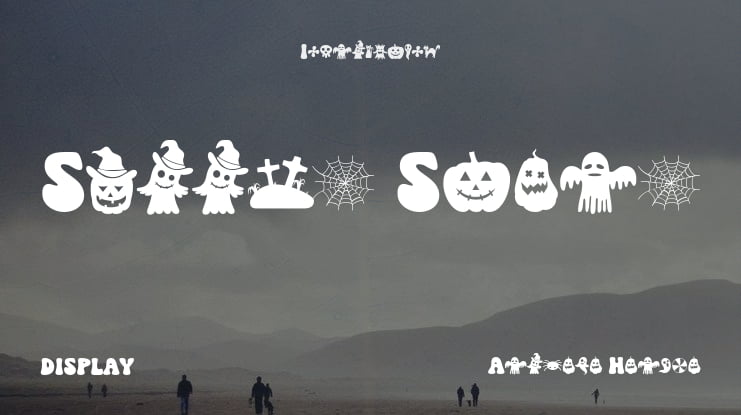 Spooky Scary Font