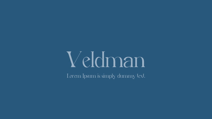 Veldman Font