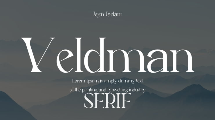 Veldman Font