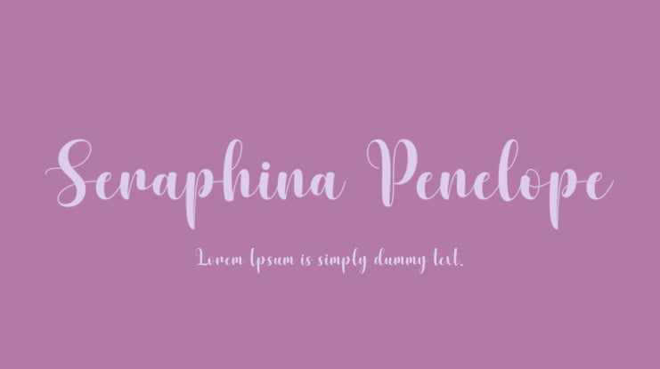 Seraphina Penelope Font