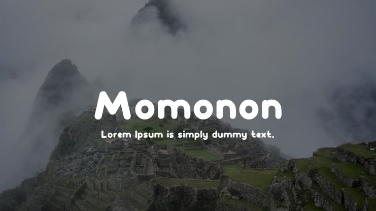 Momonon Font