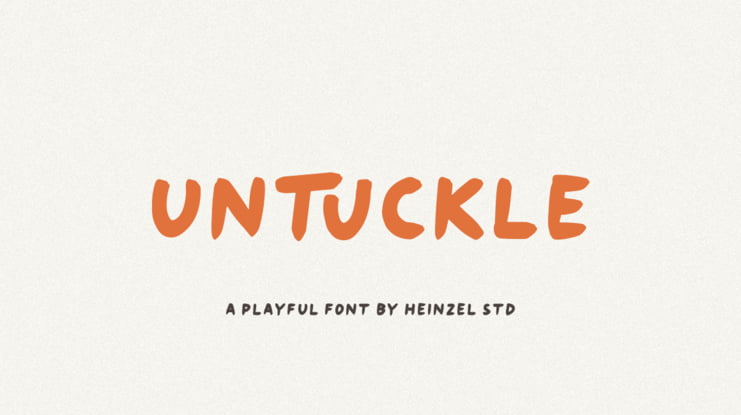 Untuckle Font Family