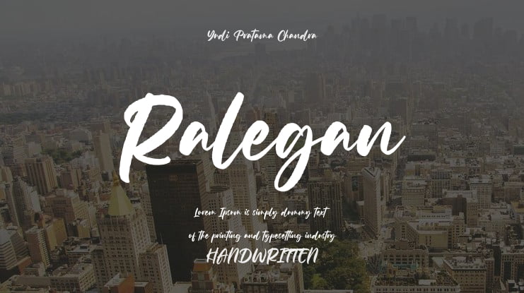 Ralegan Font