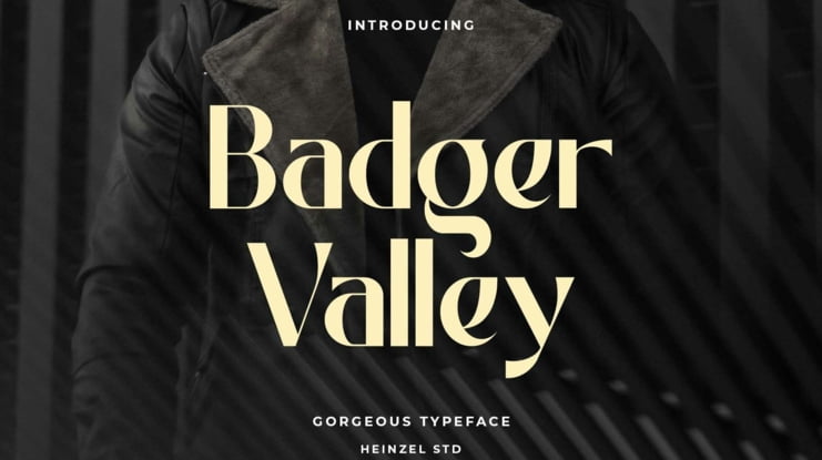 Badger Valley Font