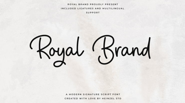 Royal Brand Font