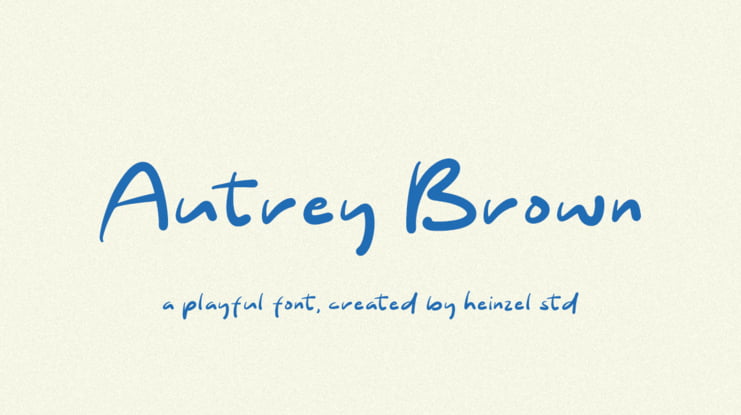 Autrey Brown Font