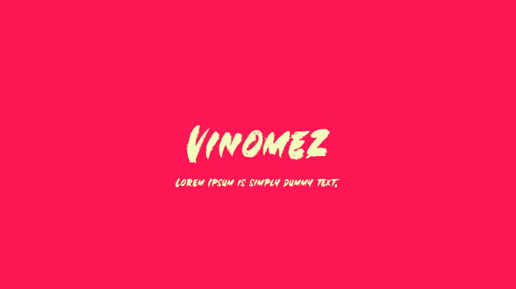 Vinomez Font