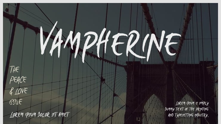 Vampherine Font