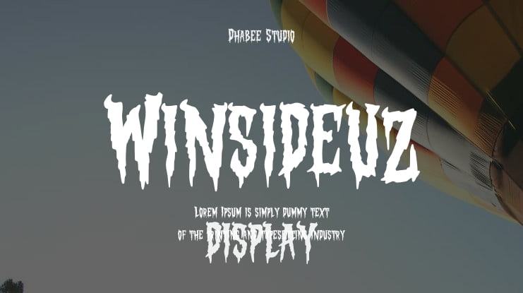 Winsideuz Font