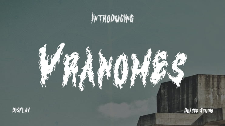 Vranomes Font