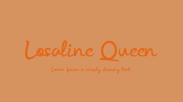 Losaline Queen Font