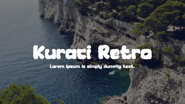 Kuraci Retro Font