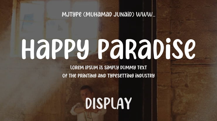 Happy Paradise Font