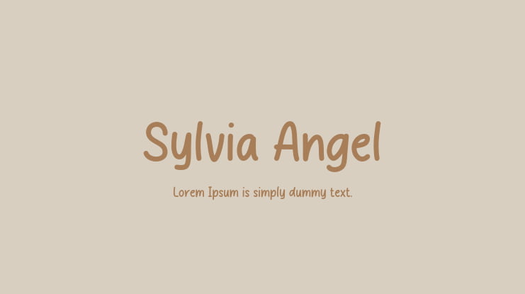 Sylvia Angel Font