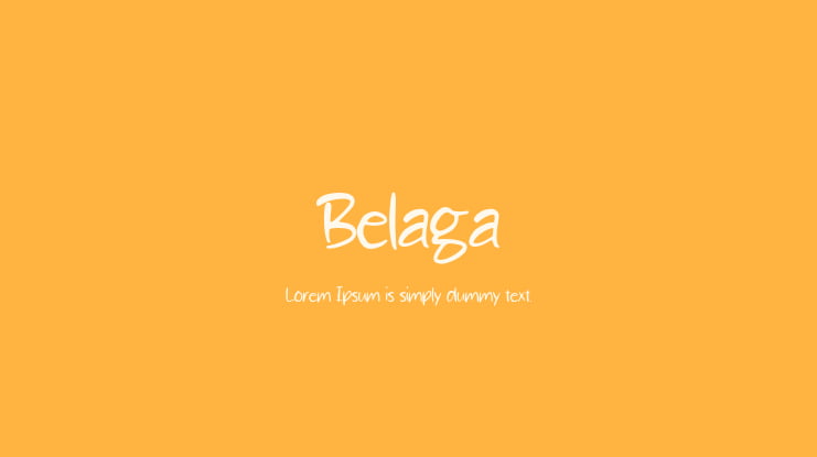 Belaga Font