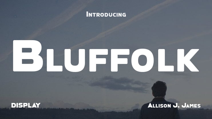 Bluffolk Font