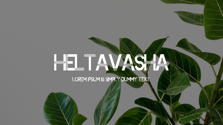 Heltavasha Font