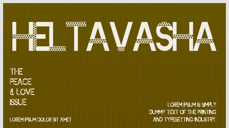 Heltavasha Font