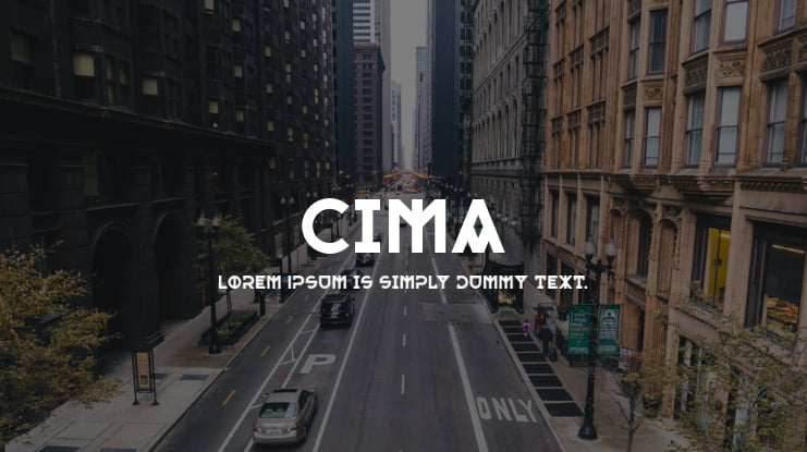 Cima Font Family