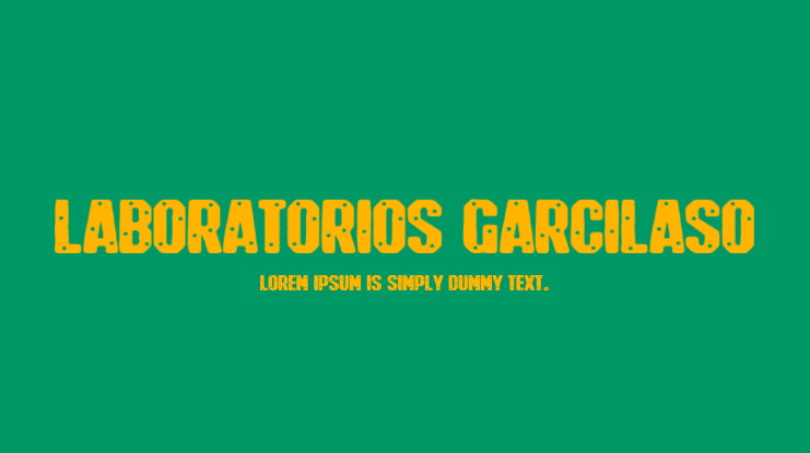 Laboratorios Garcilaso Font