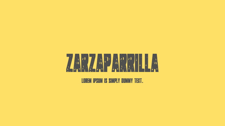 Zarzaparrilla Font