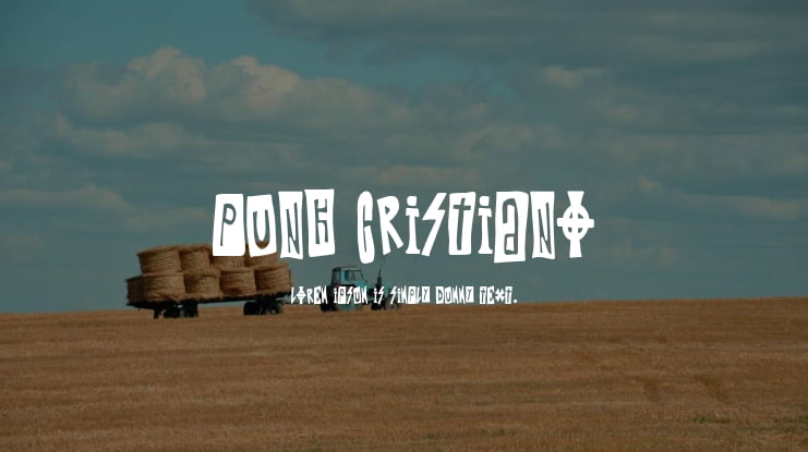 Punk Cristiano Font