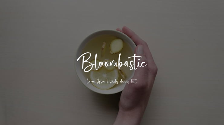 Bloombastic Font