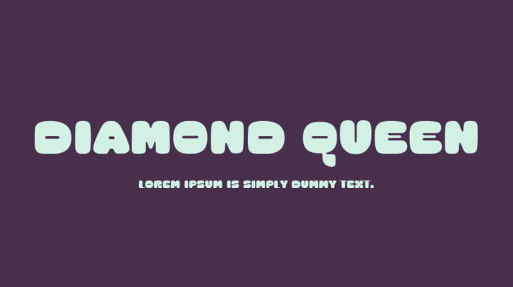 Diamond Queen Font