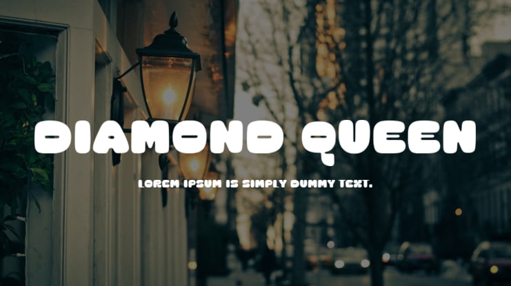 Diamond Queen Font