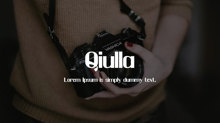 Qiulla Font