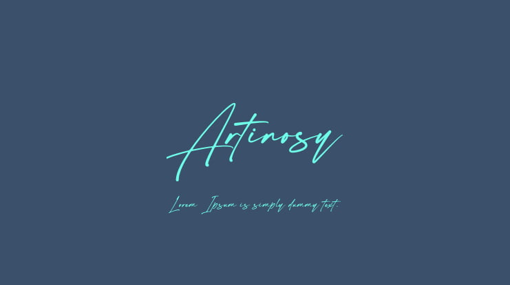 Artinosy Font