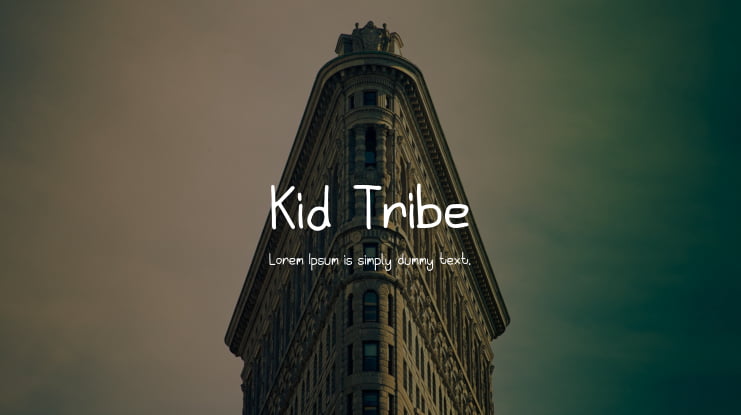 Kid Tribe Font