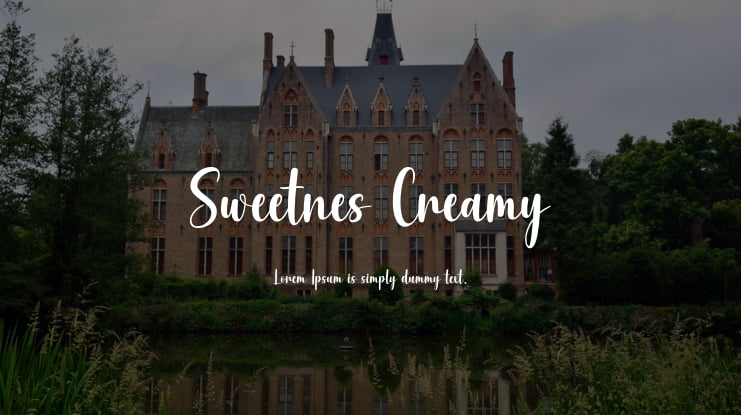 Sweetnes Creamy Font