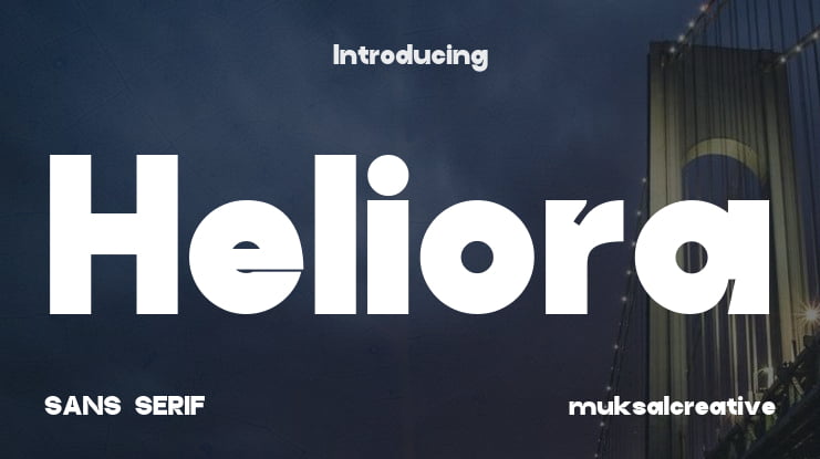 Heliora Font