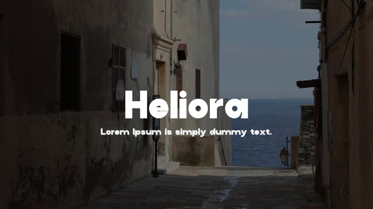 Heliora Font