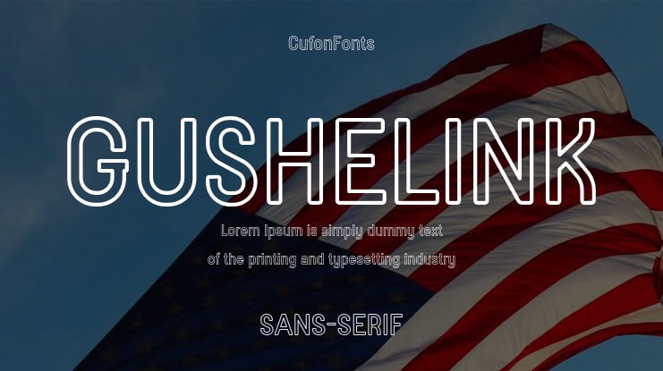 GUSHELINK Font Family