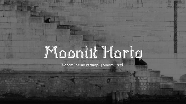 Moonlit Horta Font