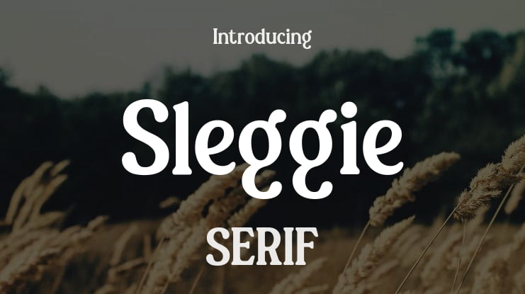 Sleggie Font