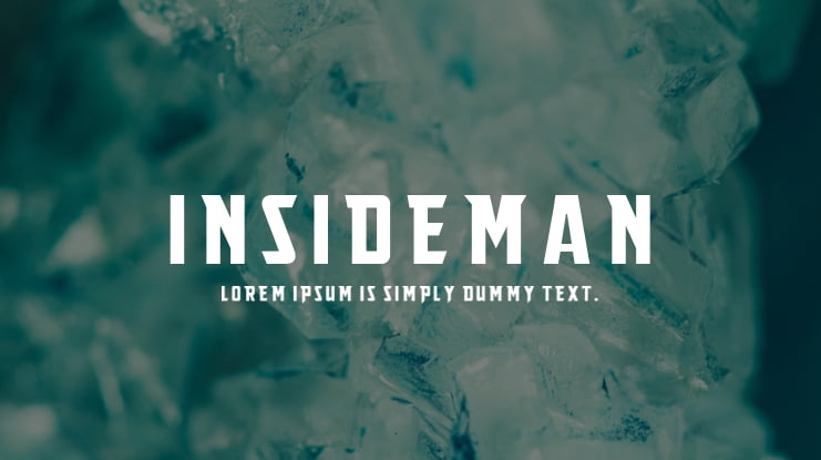 Insideman Font