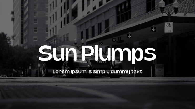 Sun Plumps Font Family