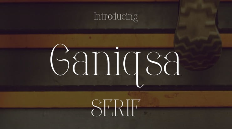 Ganiqsa Font