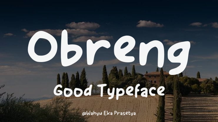 Obreng Good Font