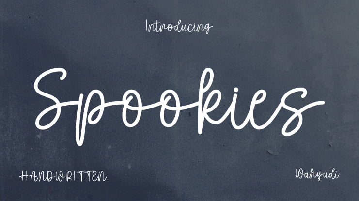 Spookies Font Family