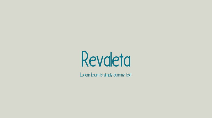 Revaleta Font