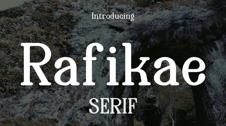 Rafikae Font