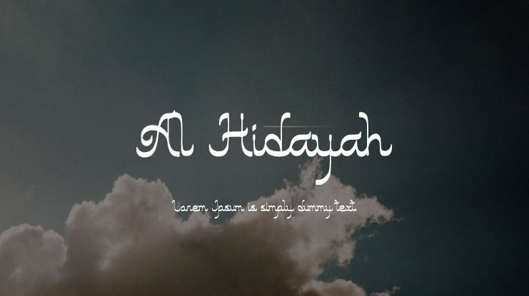 Al Hidayah Font