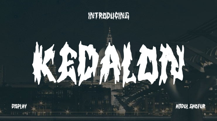 KEDALON Font