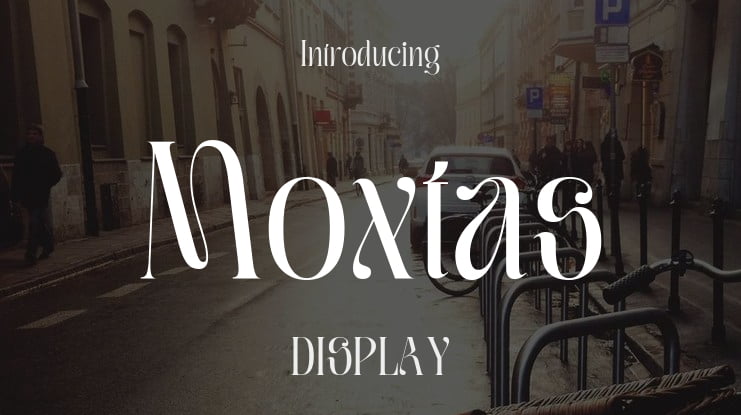 Moxtas Font Family