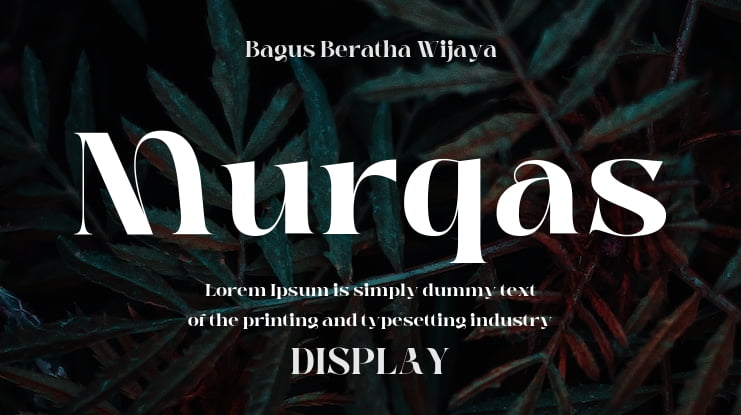 Murqas Font Family